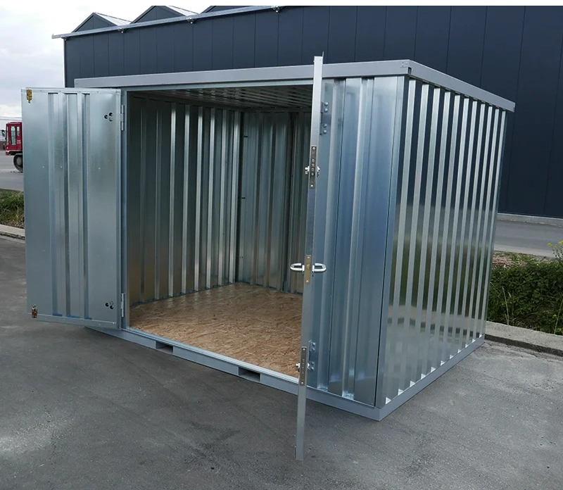 Contenedor desmontable de 4 x 2 m – Doble puerta en el lado largo - Imagen 2