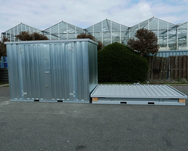 Contenedor desmontable de 4 x 2 m – Doble puerta en el lado largo - Imagen 3