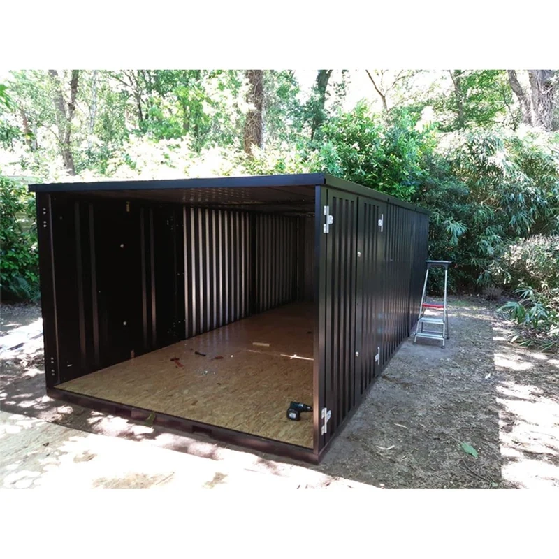 Contenedor desmontable de 6 x 3 m – Modelo estándar – RAL 9005 Negro - Imagen 2
