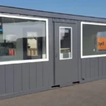 BATIMODULE 20 Pies Oficina semividriada