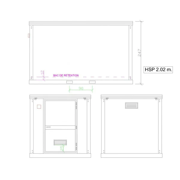 Nuevo bungalow de almacenamiento de 4M para productos fitosanitarios - Imagen 5