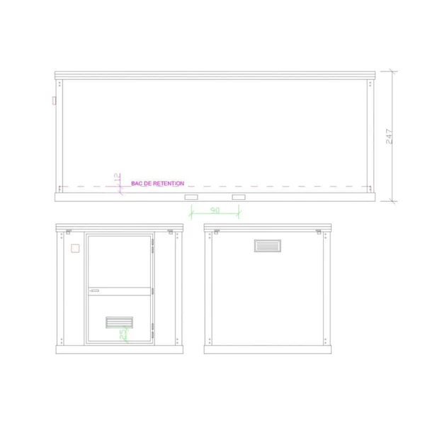 Nuevo bungalow de almacenamiento de 6M para productos fitosanitarios - Imagen 4